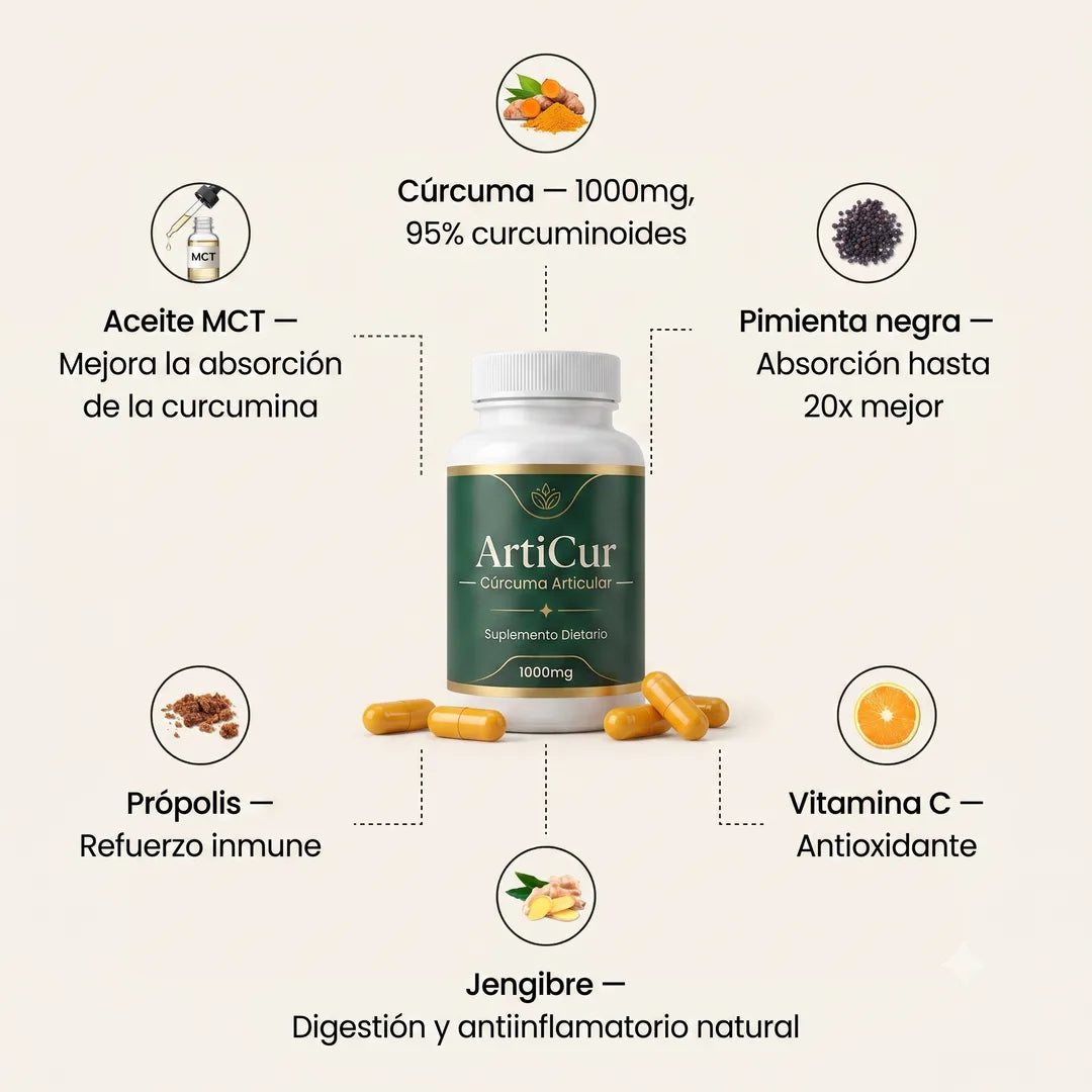 Los 6 ingredientes de ArtiCur